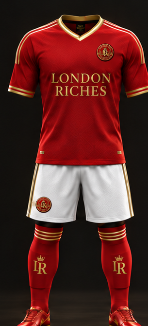 London Riches FC home kit